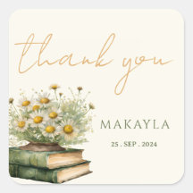 Next Chapter Boho Book Lover Floral Baby Shower