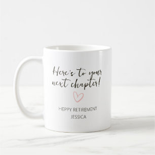 Next Chapter Personalized Retirement Gift Coffee Mug