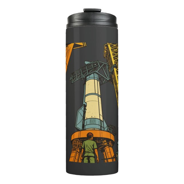 Next Generation Deep Space Rocket | Thermal Tumbler (Front)