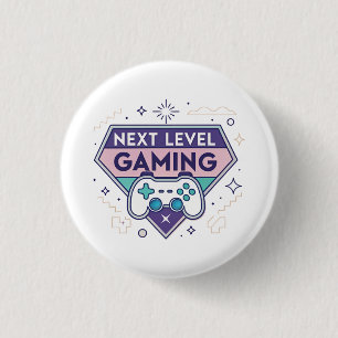 Next Level Gaming Retro Controller Pastel Gamer Tr 3 Cm Round Badge