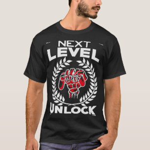 Next Level Unlock Joystick Video Games T-Shirt