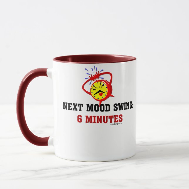 Next Mood Swing: 6 Minutes Mug (Left)