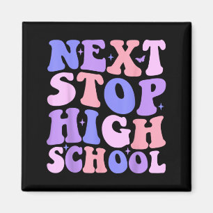 Next stop high school middle school graduation boy magnet
