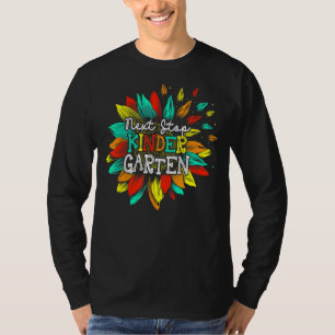Next Stop Kindergarten  Sunflower Teacher Student T-Shirt