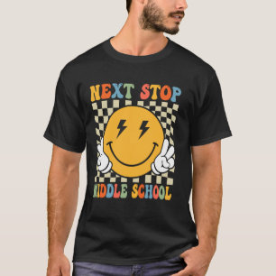 Next Stop Middle School Groovy Elementary School G T-Shirt
