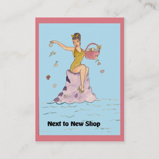 Next to New Business Card (Front)