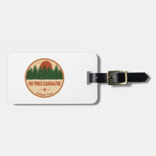 Nez Perce-Clearwater National Forest Luggage Tag