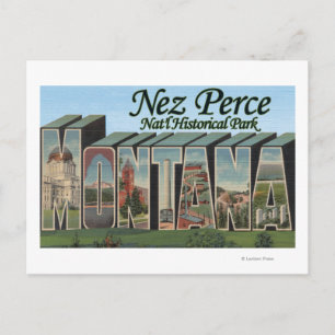 Nez Perce Nat'l Park, Montana Postcard