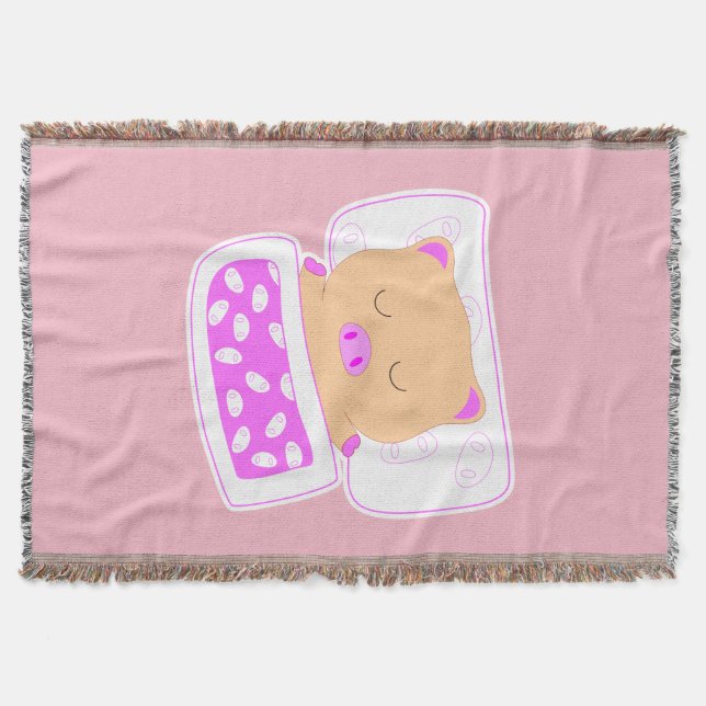 Nezo Throw Blanket (Front)