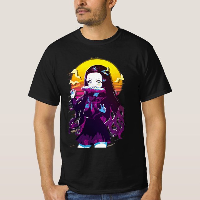 Nezuko kamado quotes anime classic T-Shirt (Front)