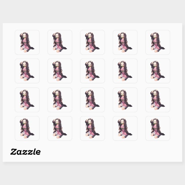 nezuko sticker (Sheet)