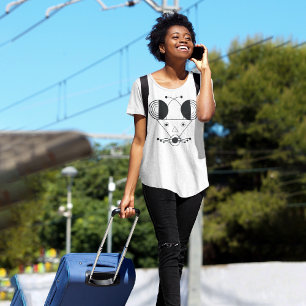 Nezumi Zodiac Rat Tee - Geometric Spirit Style