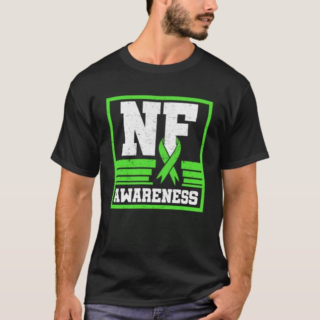 NF Awareness Neurofibromatosis Schwannomatosis War T-Shirt (Front)