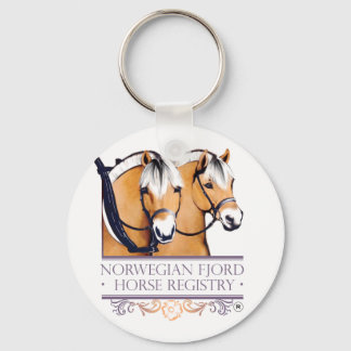 NFHR Logo Round Keychains