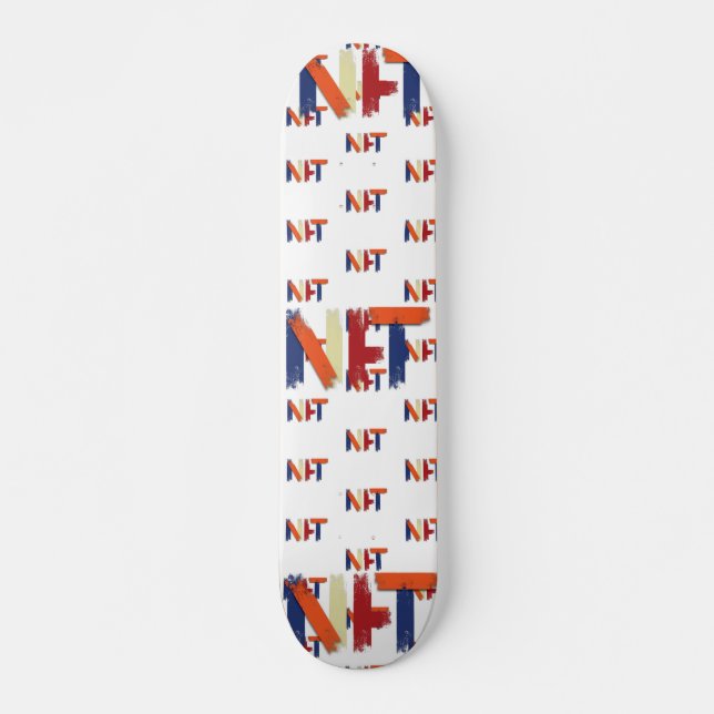 NFT ART SKATEBOARD (Front)