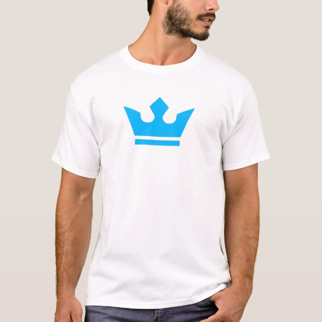 NFT Champions Blue Crown Logo T-Shirt (Front)