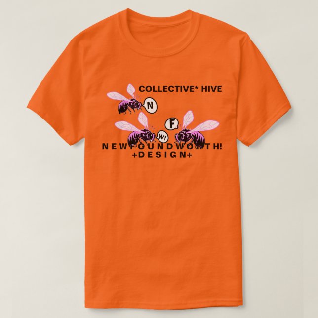 NFW! ''COLLECTIVE HIVE'' 2021 T-Shirt (Design Front)