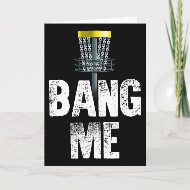 Ng Me Disc Golf Frisbee Throwing Gift  Card (Front)