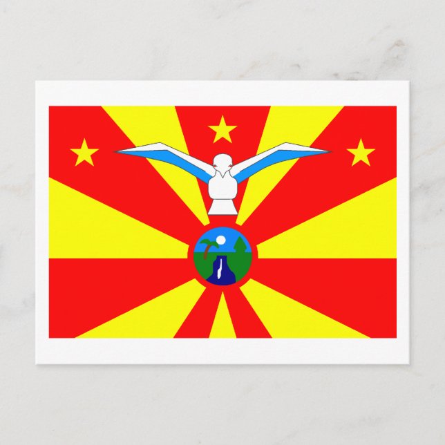 Ngardmau Flag Postcard (Front)