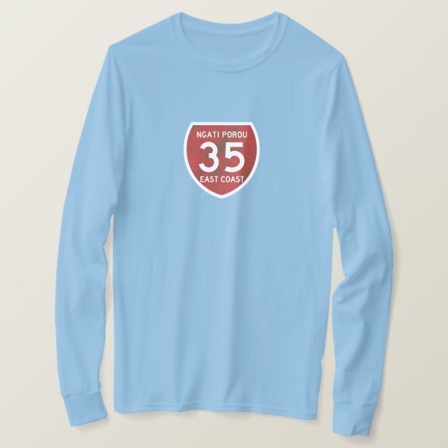 Ngāti Porou East Coast - This is our whenua T-Shirt (Design Front)