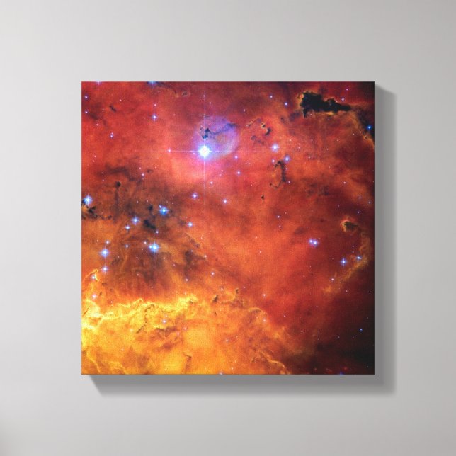 NGC 2467 Nebula - Hubble Space Telescope Photo Canvas Print (Front)