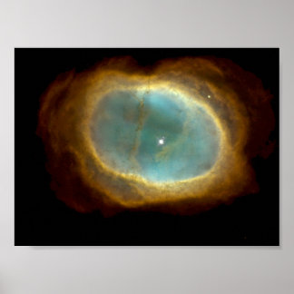 NGC 3132, Eight-Burst Nebula, Southern Ring Nebula Poster