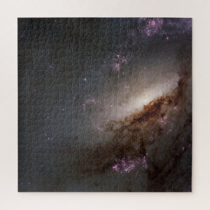Ngc 4258 Undergoing Intense Star Formation. Jigsaw Puzzle