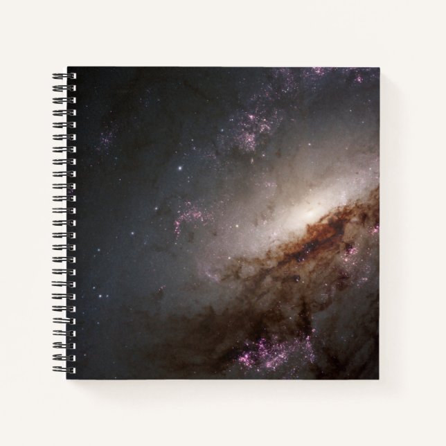 Ngc 4258 Undergoing Intense Star Formation. Notebook (Front)