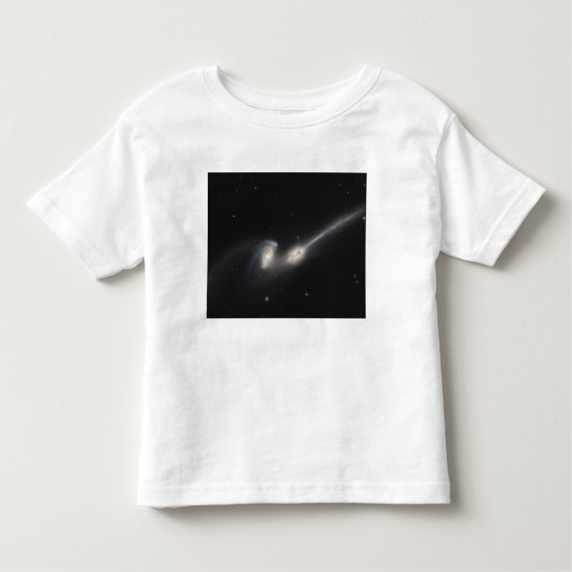 NGC 4676, also known as the Mice Galaxies Toddler T-Shirt (Front)
