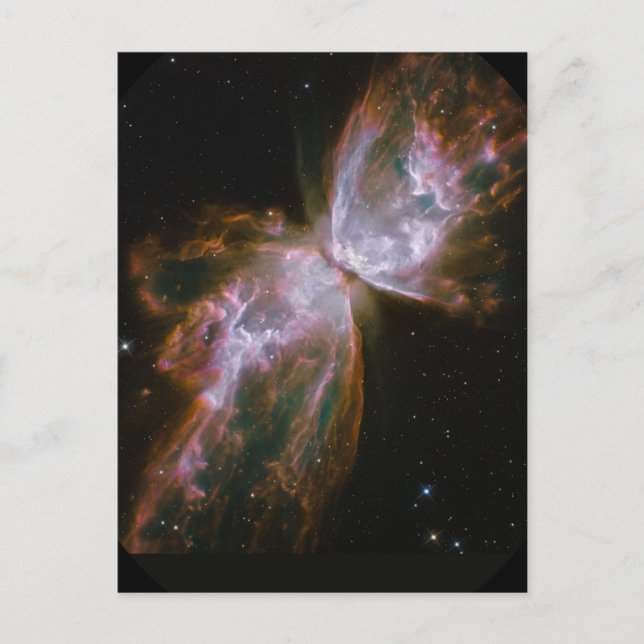 NGC 6302 Butterfly Nebula Postcard (Front)