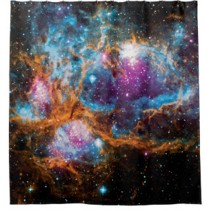 NGC 6357 Star Forming Region Colourful Space Photo Shower Curtain