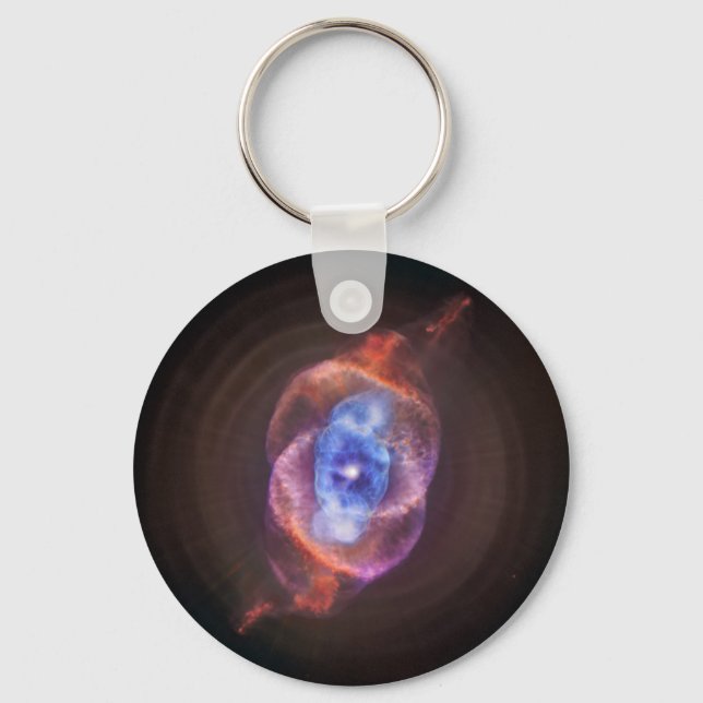 NGC 6543: The Cat's Eye Nebula Key Ring (Front)
