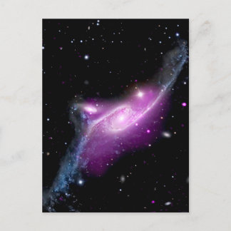  NGC 6872 Blackhole Galaxy  Postcard