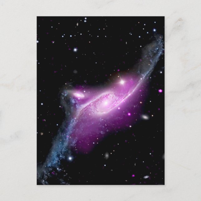  NGC 6872 Blackhole Galaxy  Postcard (Front)