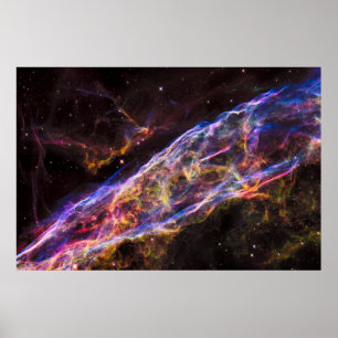 Ngc 6960, The Witch's Broom Nebula. Poster