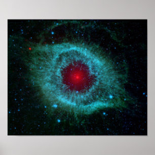 NGC 7293 The Helix Nebula NASA Poster