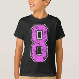 Nge Nk And Nk Number 8 Jersey Player Uniform #8  T-Shirt