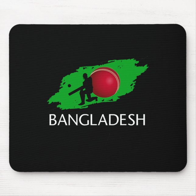 Ngladesh Cricket Jersey Tsman  Mouse Pad (Front)