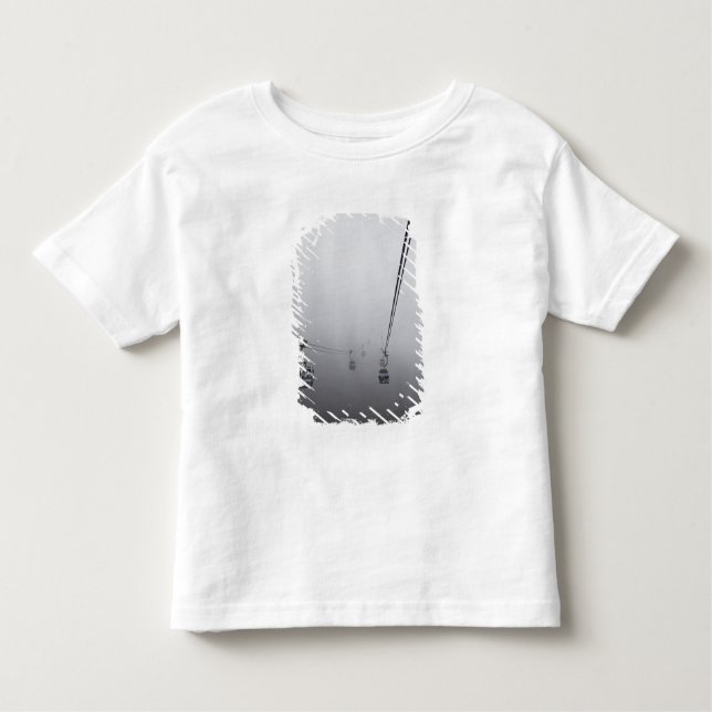Ngong Ping Cable Car in thick fog Toddler T-Shirt (Front)