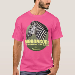 Ngorongoro Conservation Area (Zebra)(Wt2) T-Shirt