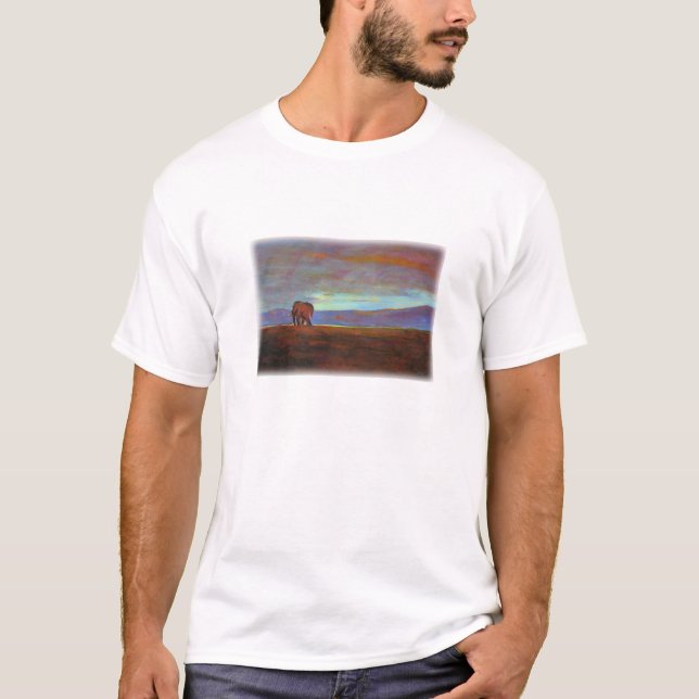 'Ngorongoro Sunset' T-Shirt (Front)