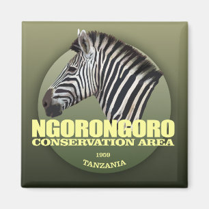 Ngorongoro (zebra) WT Magnet