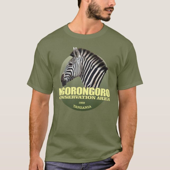 Ngorongoro (zebra) WT T-Shirt (Front)