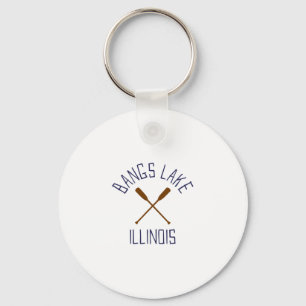 Ngs Lake Illinois Outdoors Vintage Key Ring