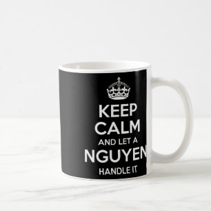 Nguyen Funny Surname Family Tree Birthday Reunion  Coffee Mug