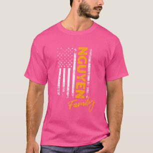 Nguyen Surname American Nguyen Last Name Nguyen T-Shirt