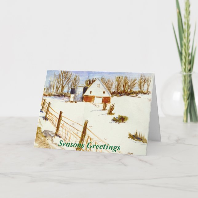 NH1, Seasons Greetings Holiday Card (Front)