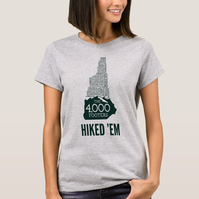 NH 4000 Footers Hiked Women's T-Shirt (Front)