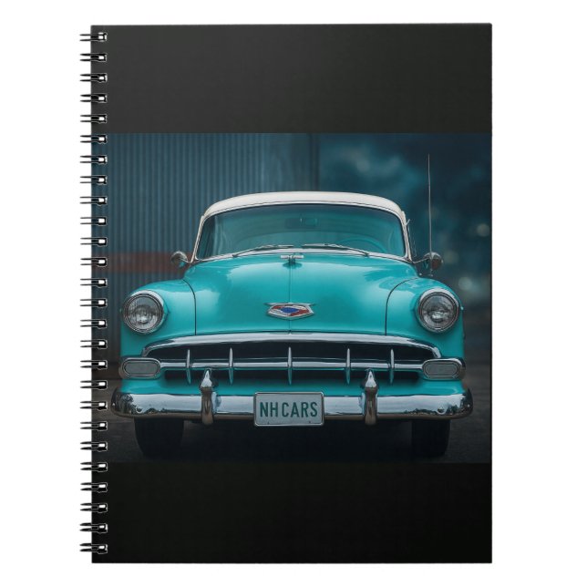 NH Antique/Classic Cars  Notebook (Front)