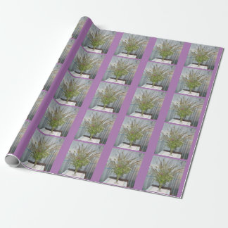 NH Grass Vase Wrapping Paper
